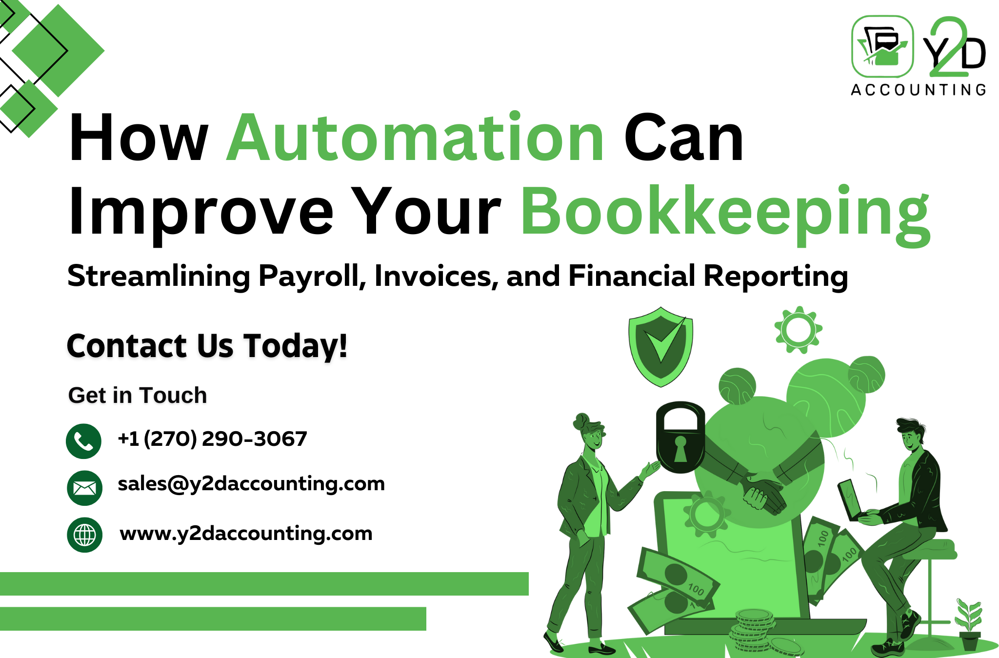 How Automation Can Improve Your Bookkeeping, Streamlining Payroll, Invoices, and Financial Reporting